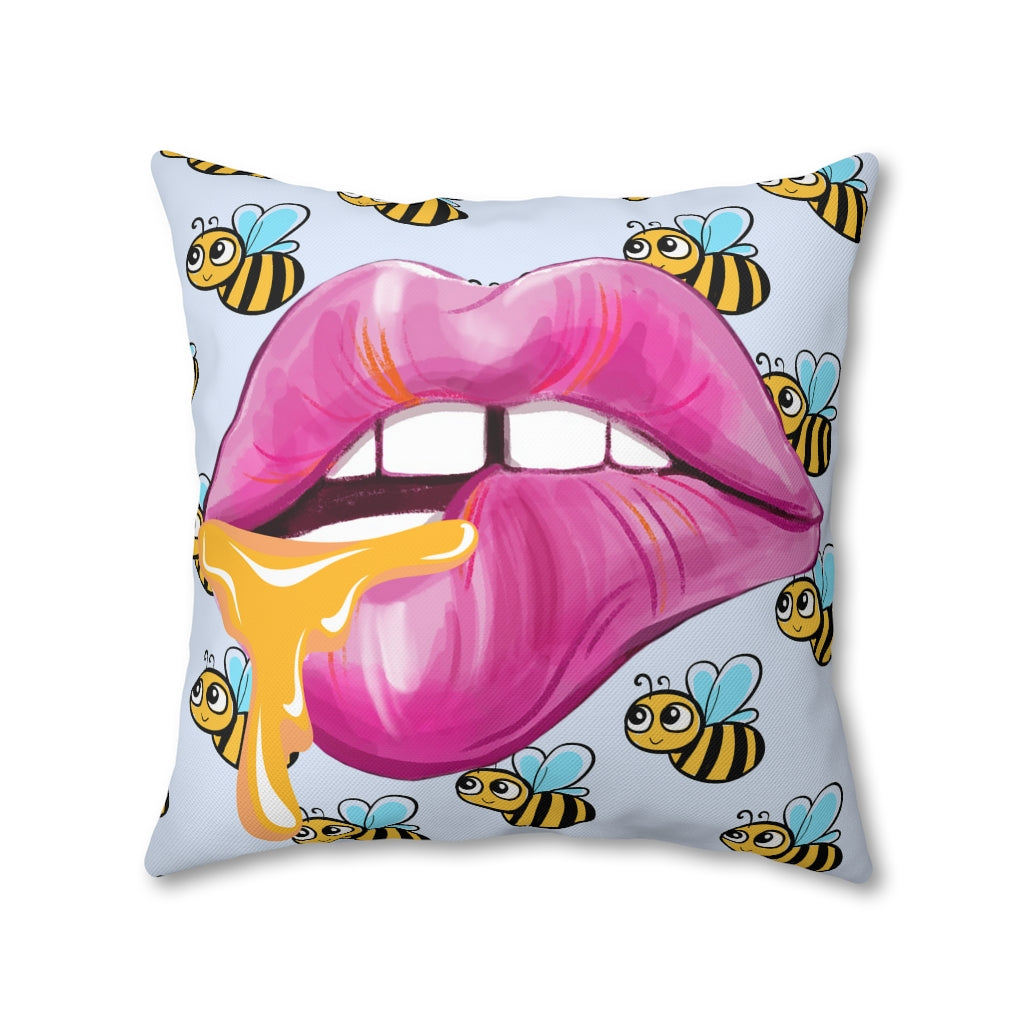 Sweet Honey Pillow Case - Throw Pillow Cover - Grandmillennial Style