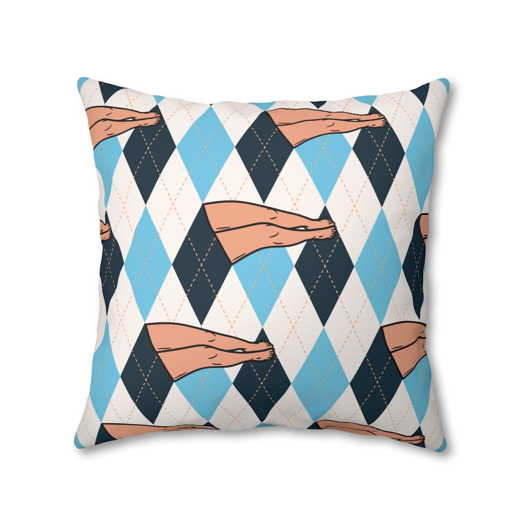 Swimmers Alumni Pillow Case - Throw Pillow Cover - Grandmillennial Style