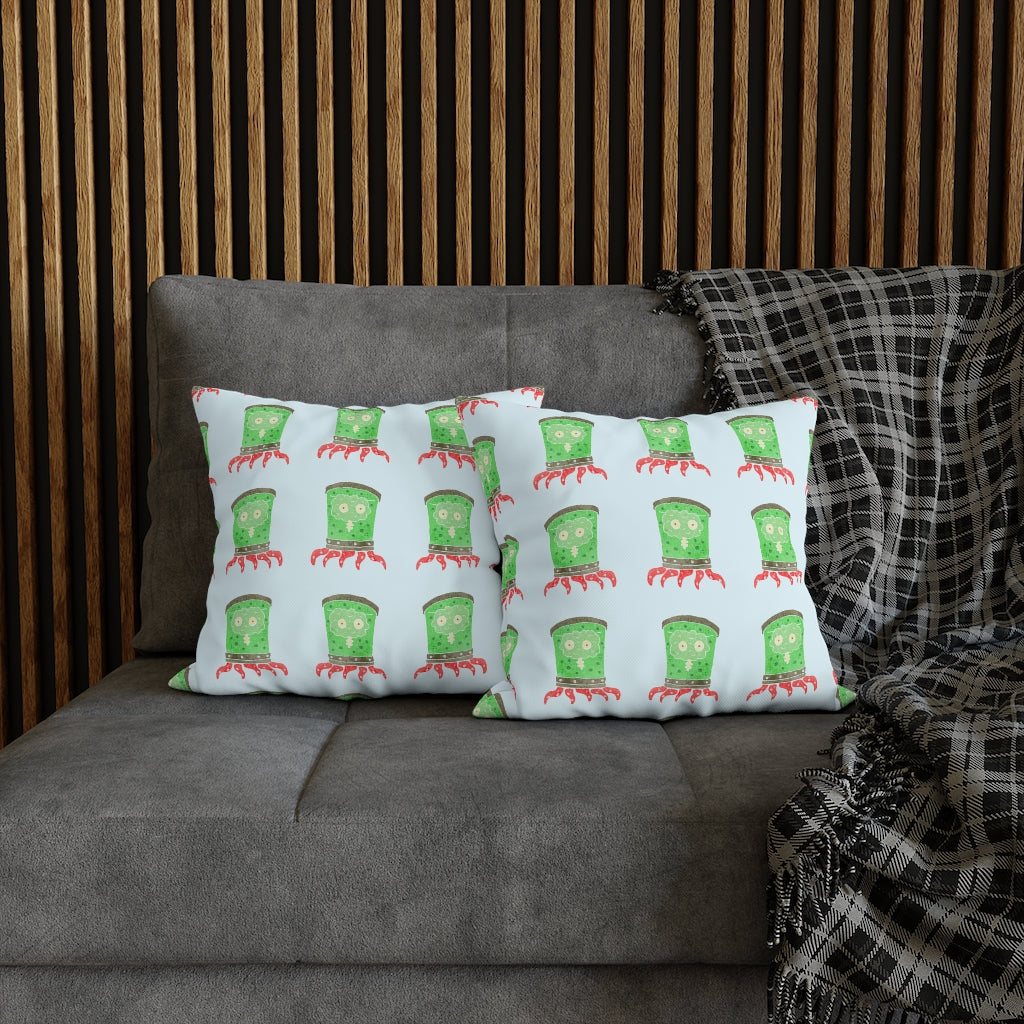 Mad Science Pillow Case - Throw Pillow Cover - Grandmillennial Style