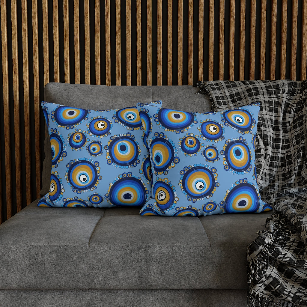 Eye See You Pillow Case - Throw Pillow Cover - Grandmillennial Style