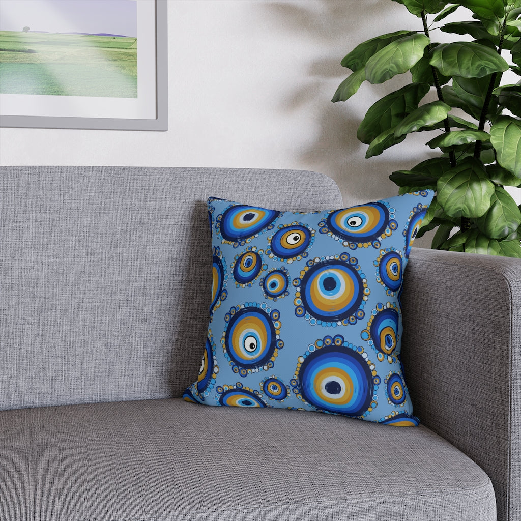 Eye See You Pillow Case - Throw Pillow Cover - Grandmillennial Style