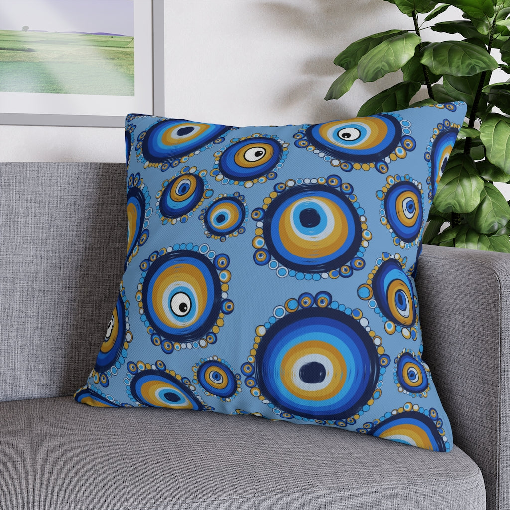 Eye See You Pillow Case - Throw Pillow Cover - Grandmillennial Style