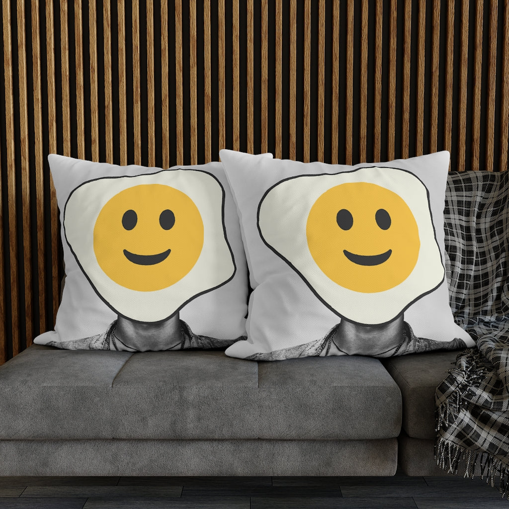 Eggsactly Pillow Case - Throw Pillow Cover - Grandmillennial Style