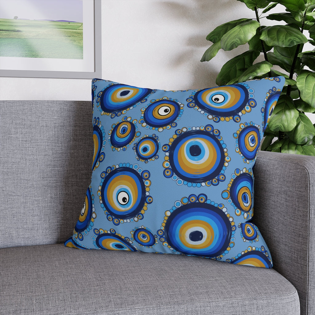 Eye See You Pillow Case - Throw Pillow Cover - Grandmillennial Style