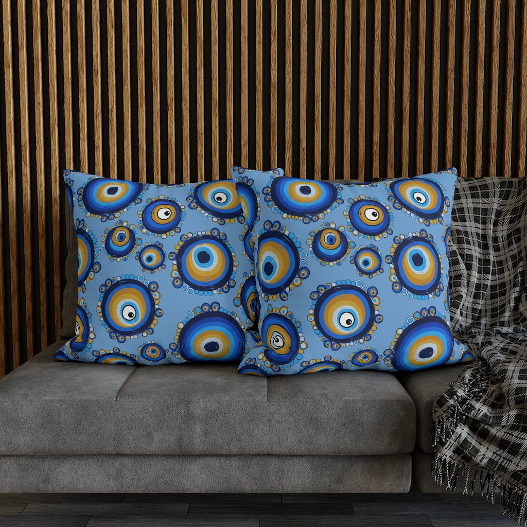 Eye See You Pillow Case - Throw Pillow Cover - Grandmillennial Style