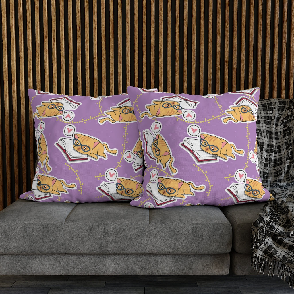 Love Reading Pillow Case - Throw Pillow Cover - Grandmillennial Style