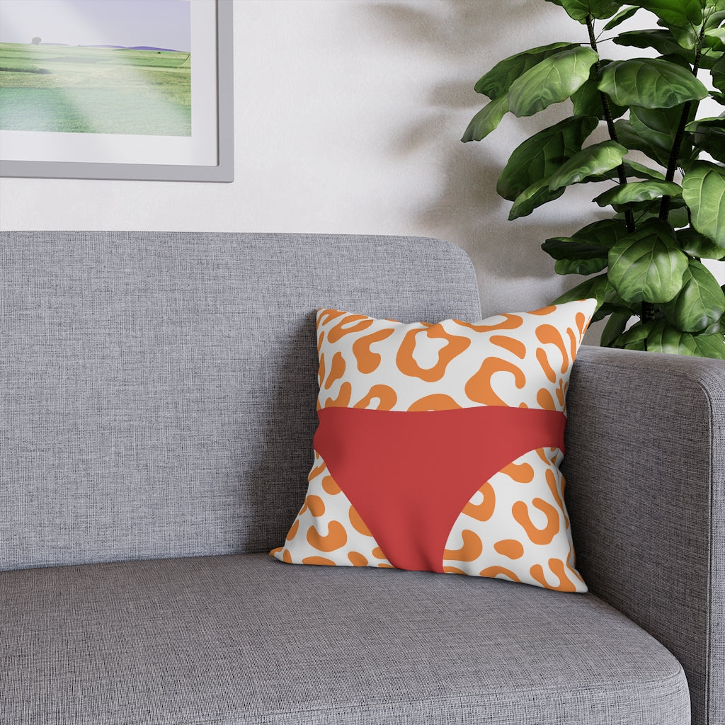 Beach Bum Pillow Case - Throw Pillow Cover - Grandmillennial Style