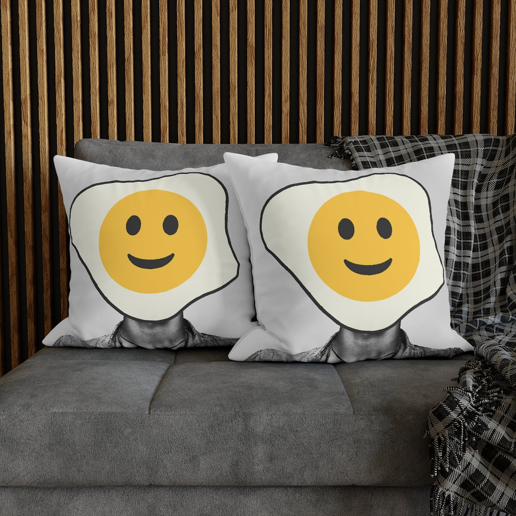 Eggsactly Pillow Case - Throw Pillow Cover - Grandmillennial Style