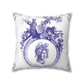 Delft Blue Pillow Case - Throw Pillow Cover - Grandmillennial Style