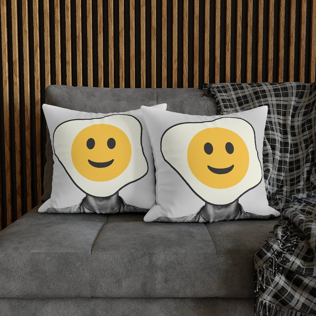 Eggsactly Pillow Case - Throw Pillow Cover - Grandmillennial Style