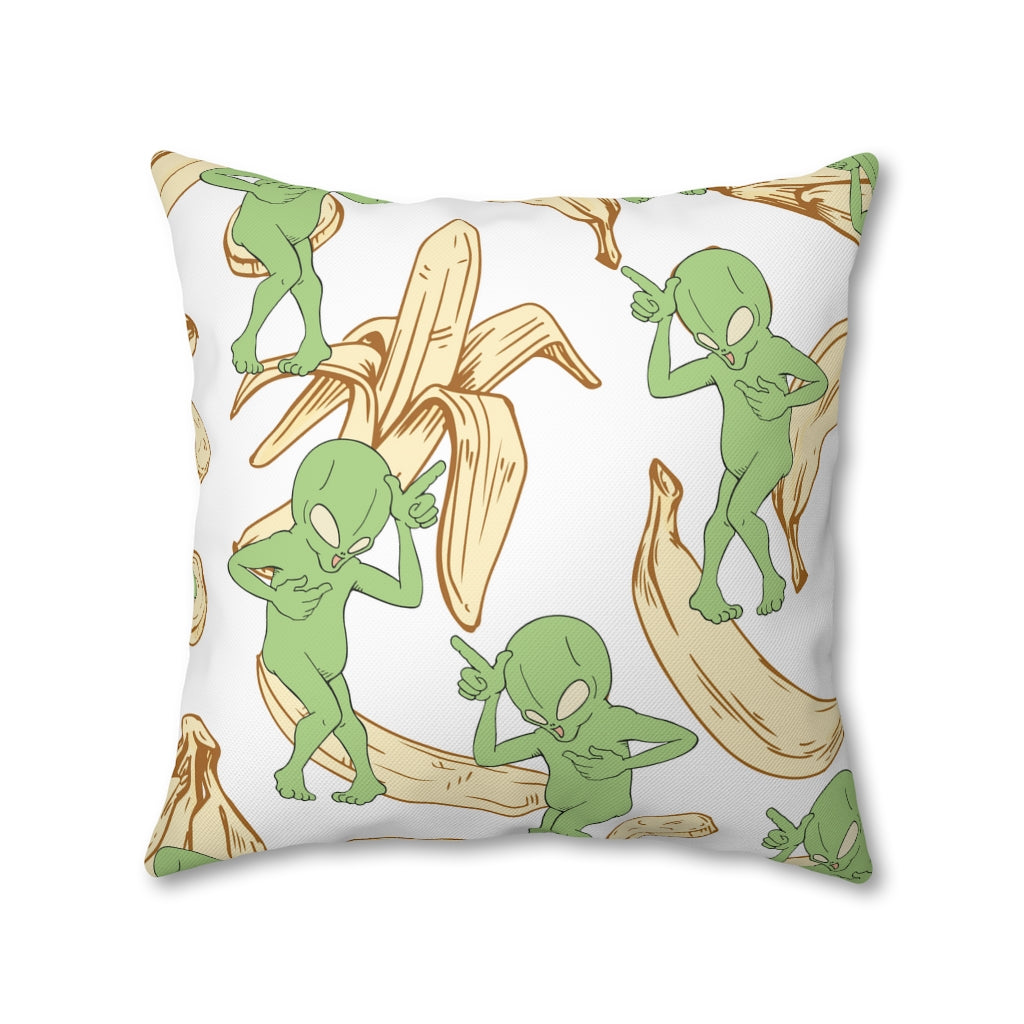 Alien Peel Pillow Case - Throw Pillow Cover - Grandmillennial Style