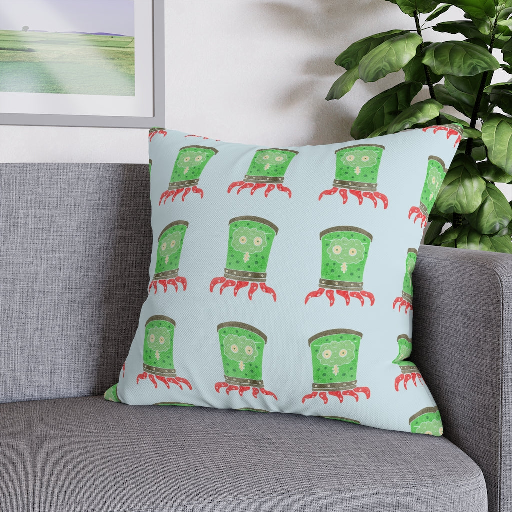 Mad Science Pillow Case - Throw Pillow Cover - Grandmillennial Style