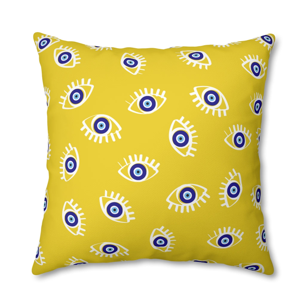 Eyes of Sunshine Pillow Case - Throw Pillow Cover - Grandmillennial Style