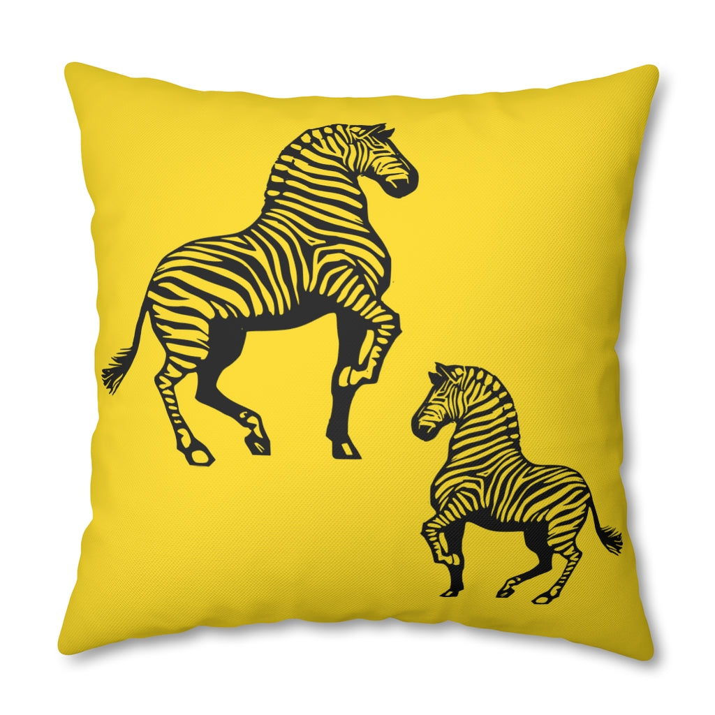 Iconic Zebra Pillow Case - Throw Pillow Cover - Grandmillennial Style