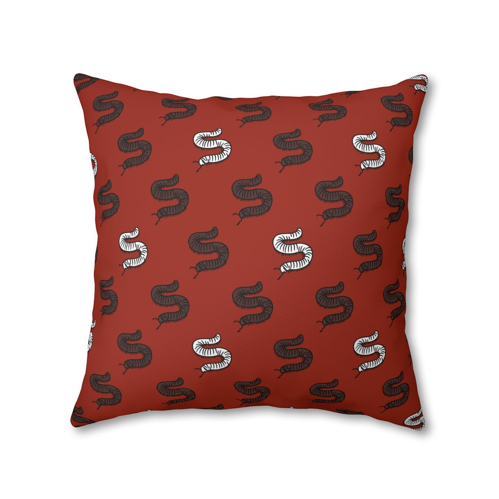 S is for Caterpillar Pillow Case - Throw Pillow Cover - Grandmillennial Style