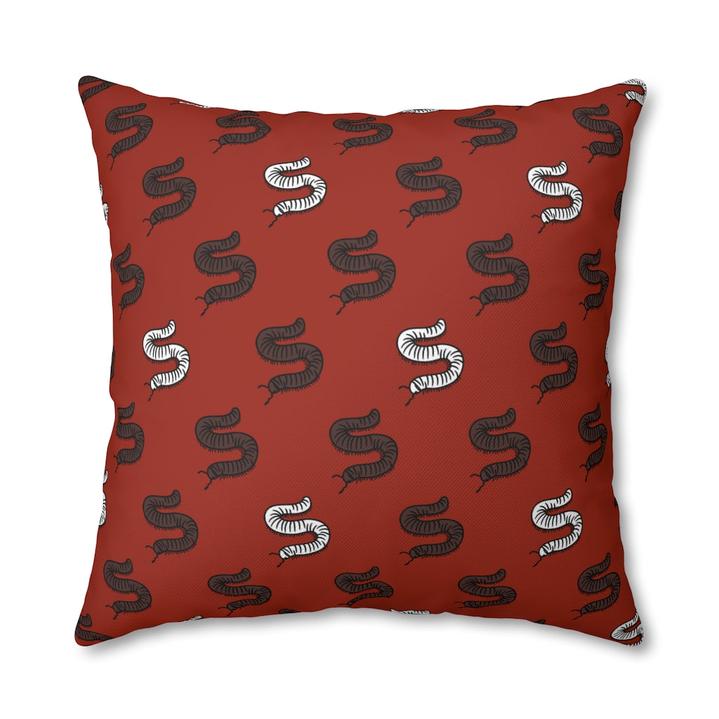 S is for Caterpillar Pillow Case - Throw Pillow Cover - Grandmillennial Style