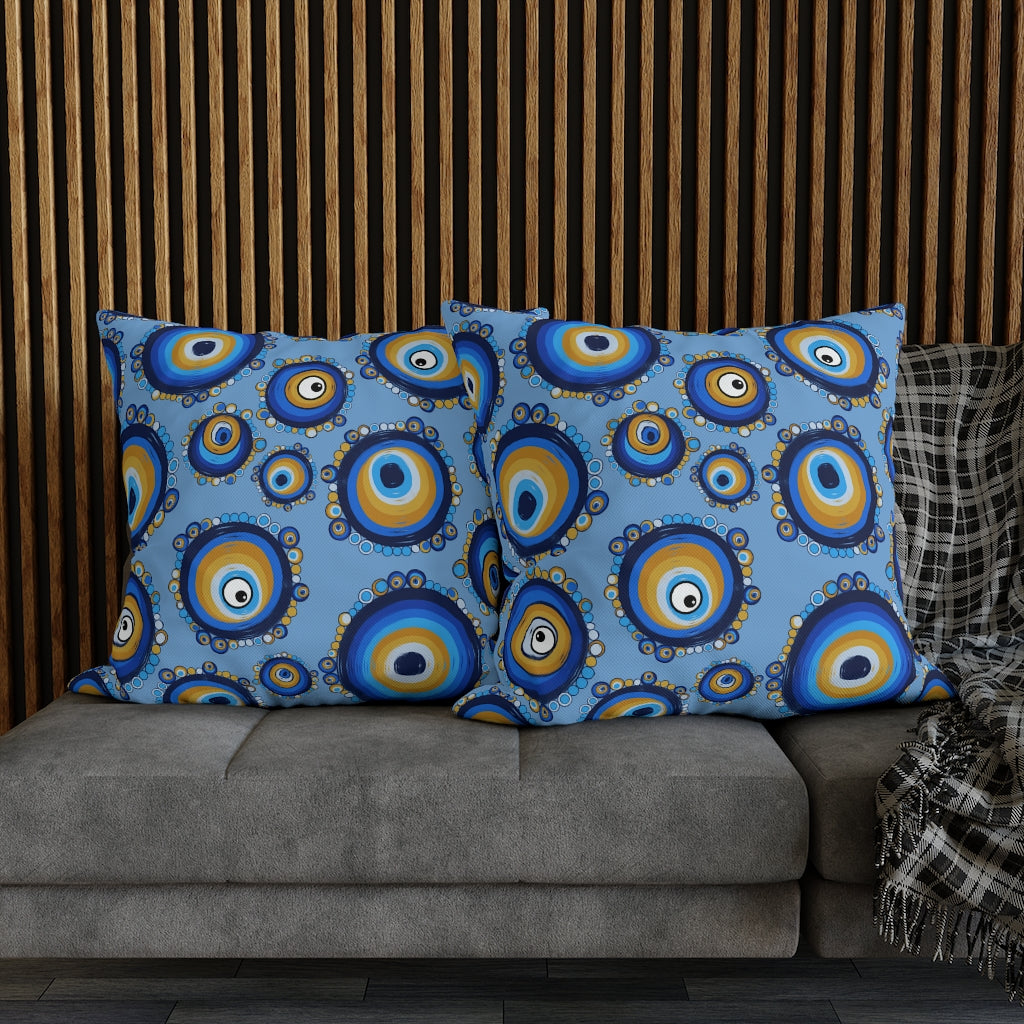 Eye See You Pillow Case - Throw Pillow Cover - Grandmillennial Style