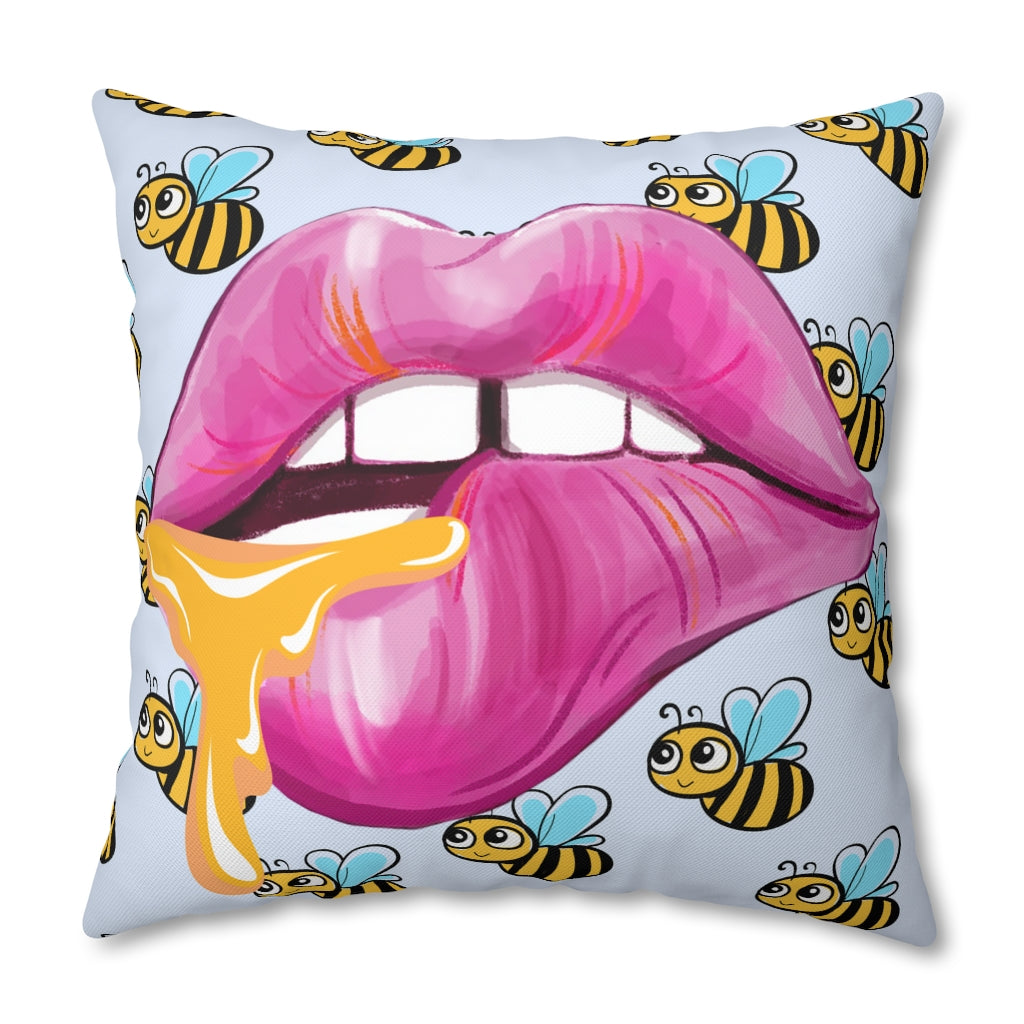 Sweet Honey Pillow Case - Throw Pillow Cover - Grandmillennial Style