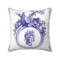Delft Blue Pillow Case - Throw Pillow Cover - Grandmillennial Style