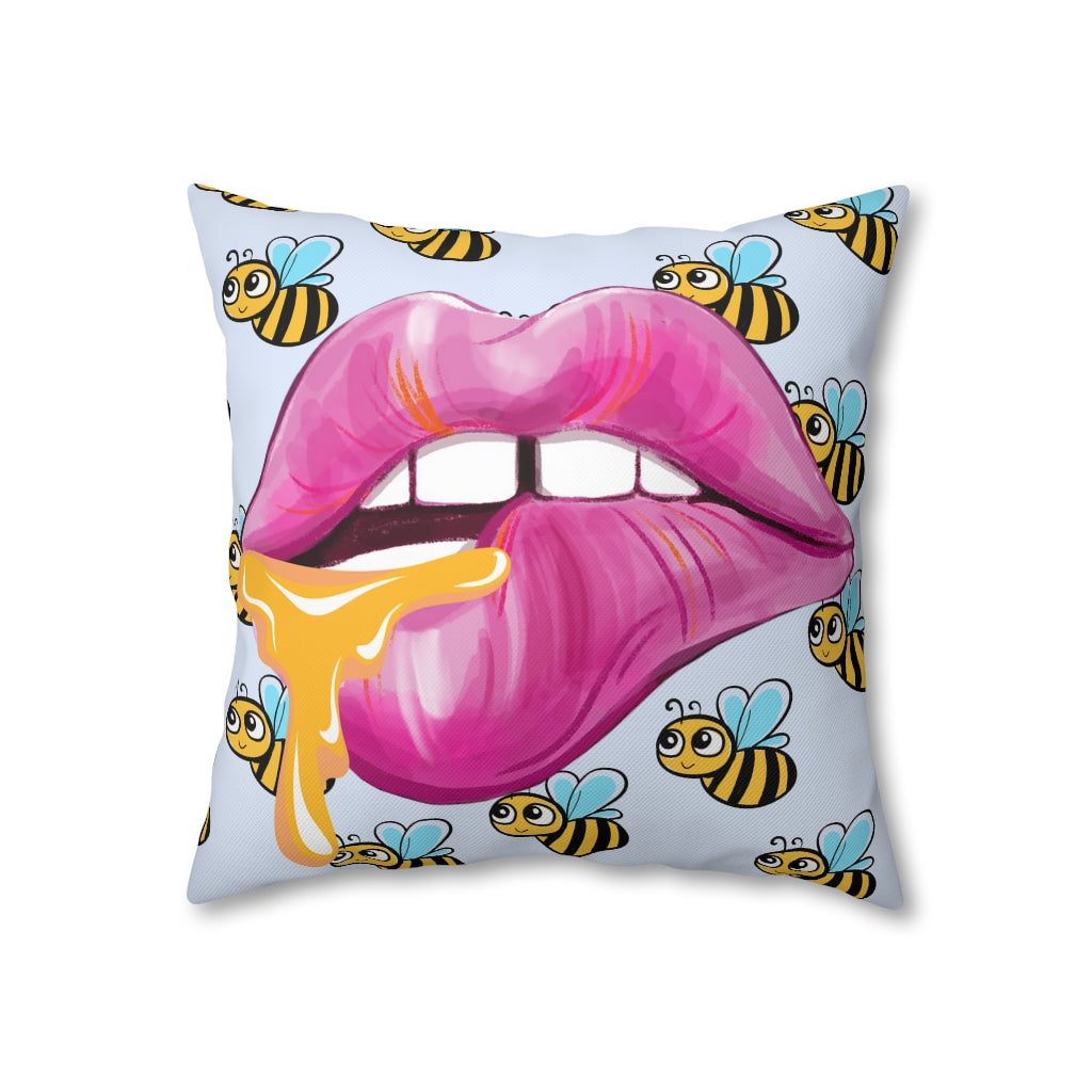 Sweet Honey Pillow Case - Throw Pillow Cover - Grandmillennial Style