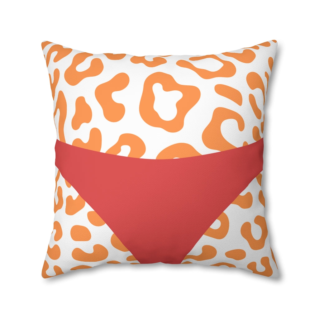 Beach Bum Pillow Case - Throw Pillow Cover - Grandmillennial Style