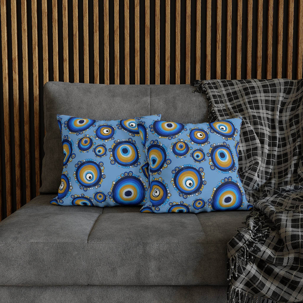 Eye See You Pillow Case - Throw Pillow Cover - Grandmillennial Style