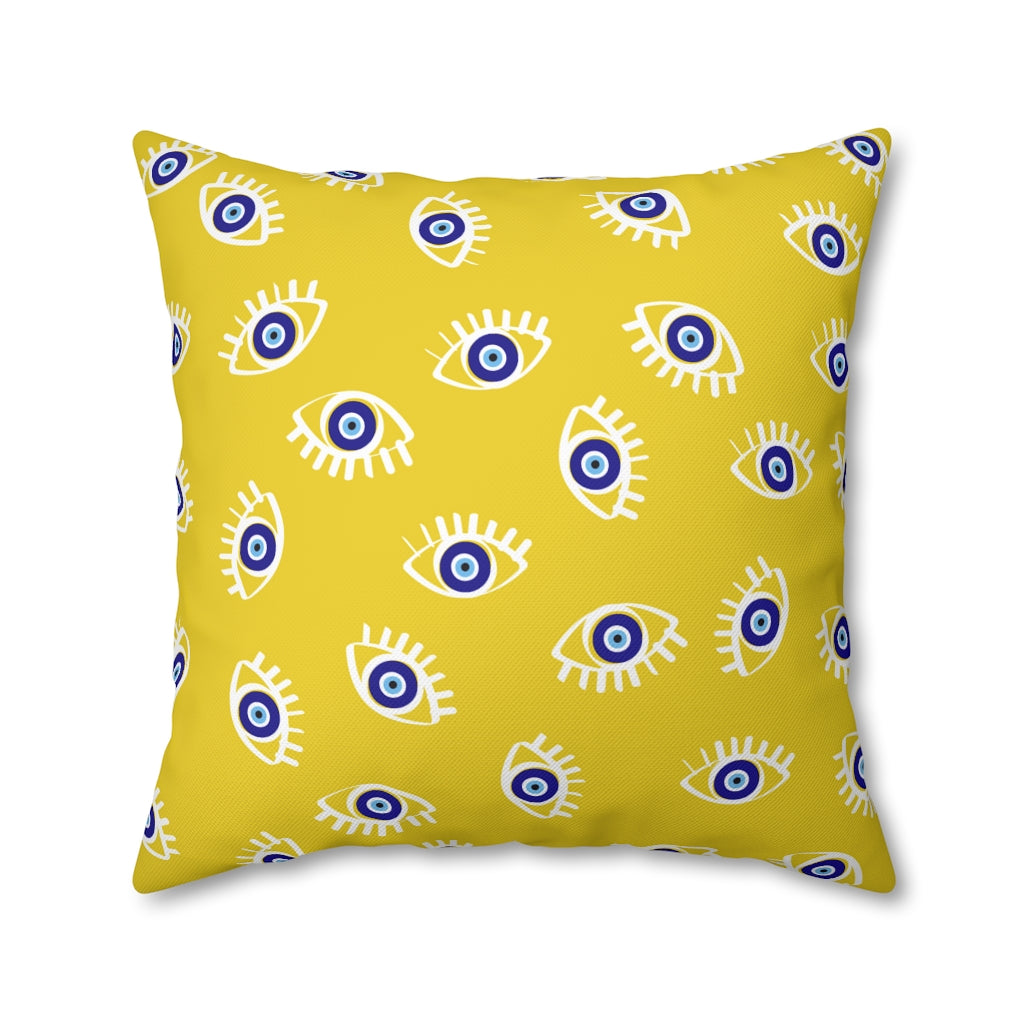 Eyes of Sunshine Pillow Case - Throw Pillow Cover - Grandmillennial Style