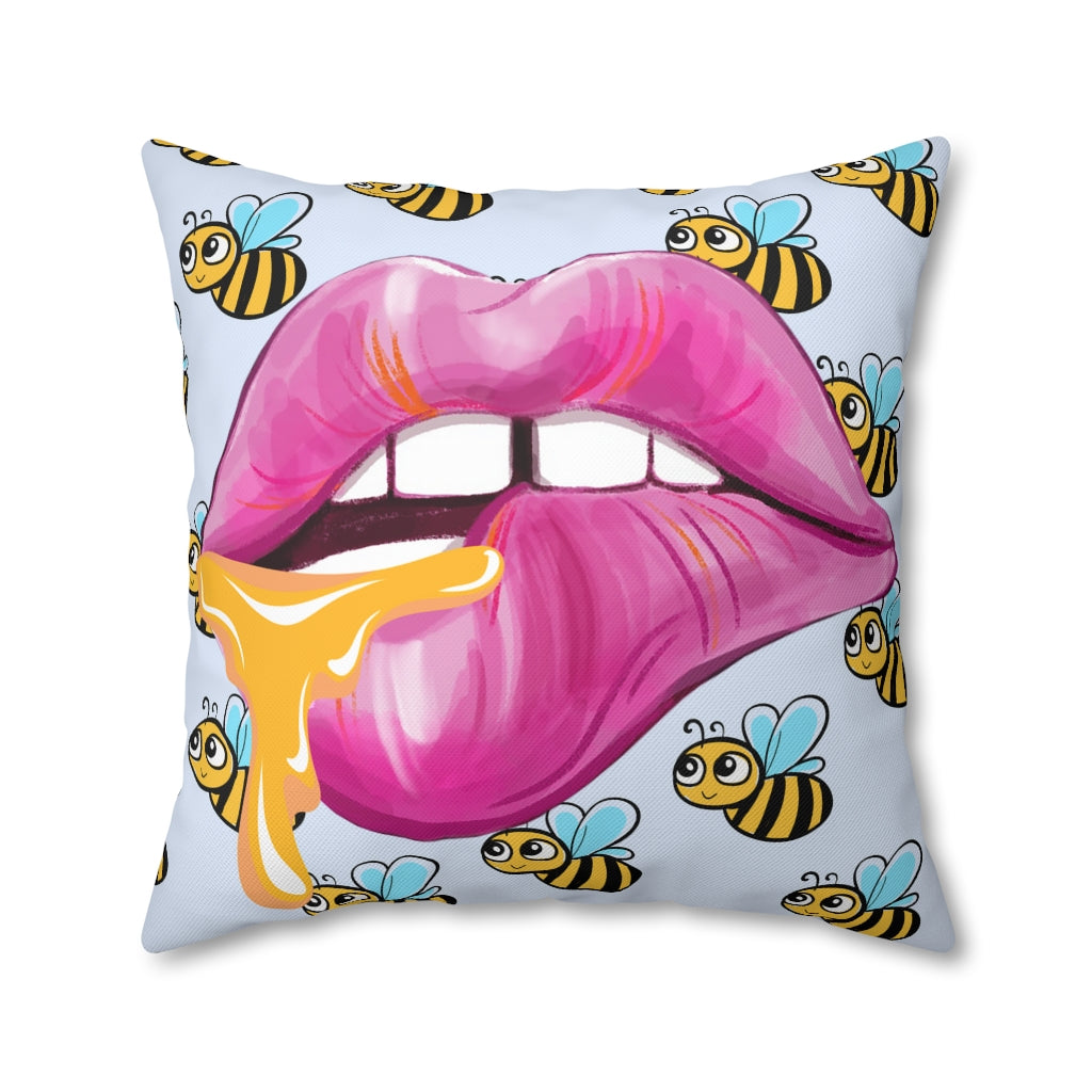 Sweet Honey Pillow Case - Throw Pillow Cover - Grandmillennial Style