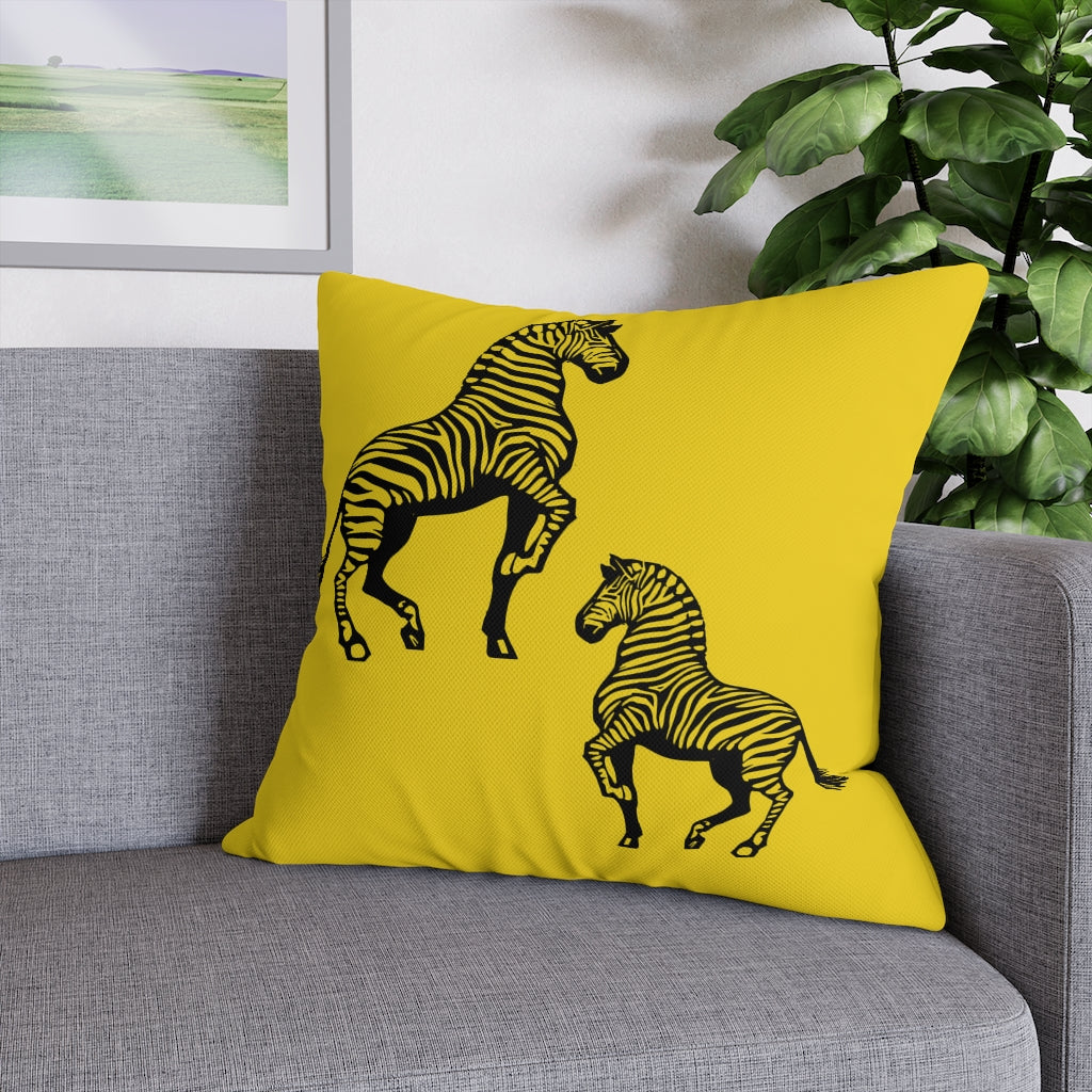 Iconic Zebra Pillow Case - Throw Pillow Cover - Grandmillennial Style