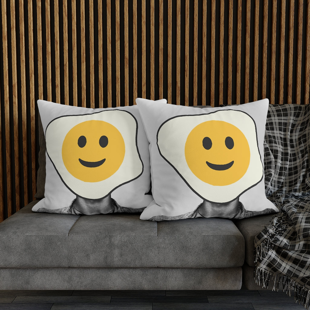 Eggsactly Pillow Case - Throw Pillow Cover - Grandmillennial Style