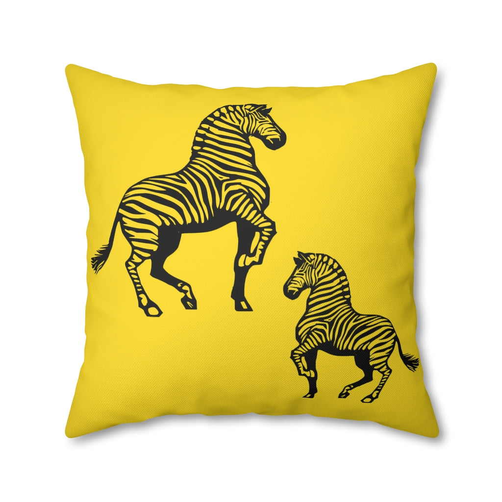 Iconic Zebra Pillow Case - Throw Pillow Cover - Grandmillennial Style