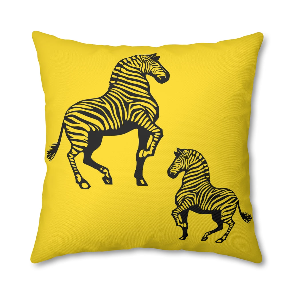 Iconic Zebra Pillow Case - Throw Pillow Cover - Grandmillennial Style