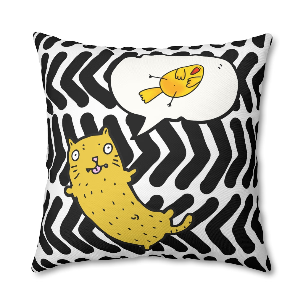 Weird Dreams Pillow Case - Throw Pillow Cover - Grandmillennial Style