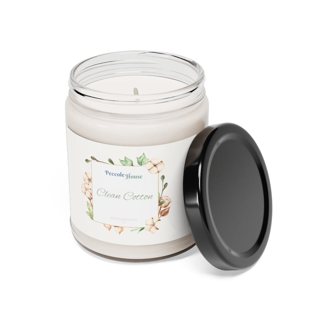 Clean Cotton Scented Soy Candle