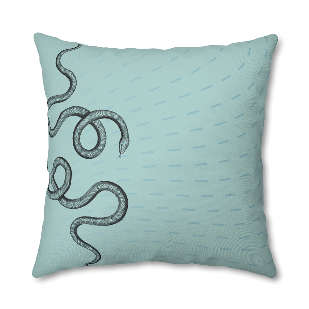 Serpents in Love Pillow Case - Throw Pillow Cover - Grandmillennial Style