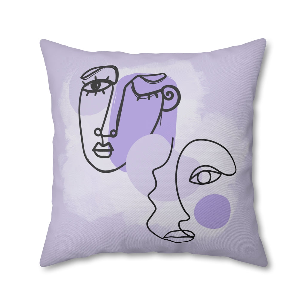 Theater Play Pillow Case - Throw Pillow Cover - Grandmillennial Style