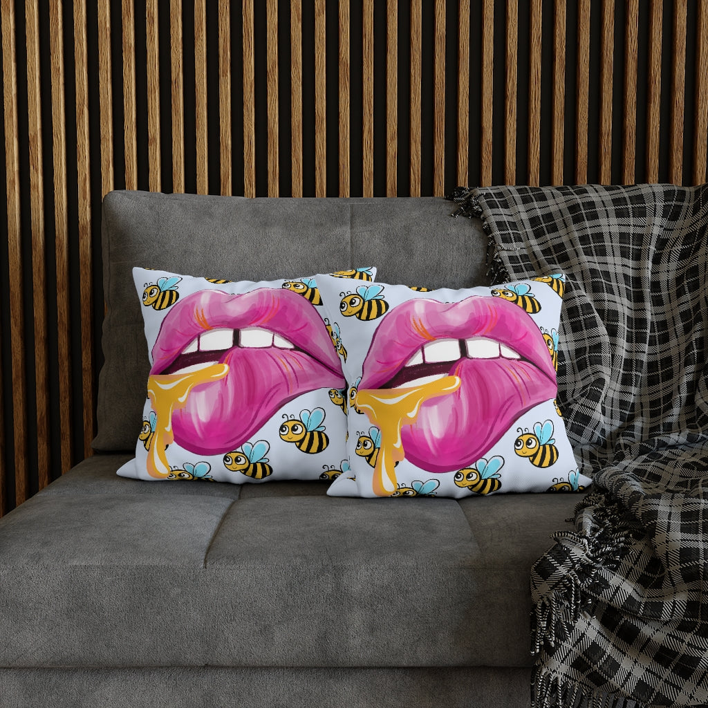 Sweet Honey Pillow Case - Throw Pillow Cover - Grandmillennial Style