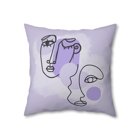 Theater Play Pillow Case - Throw Pillow Cover - Grandmillennial Style