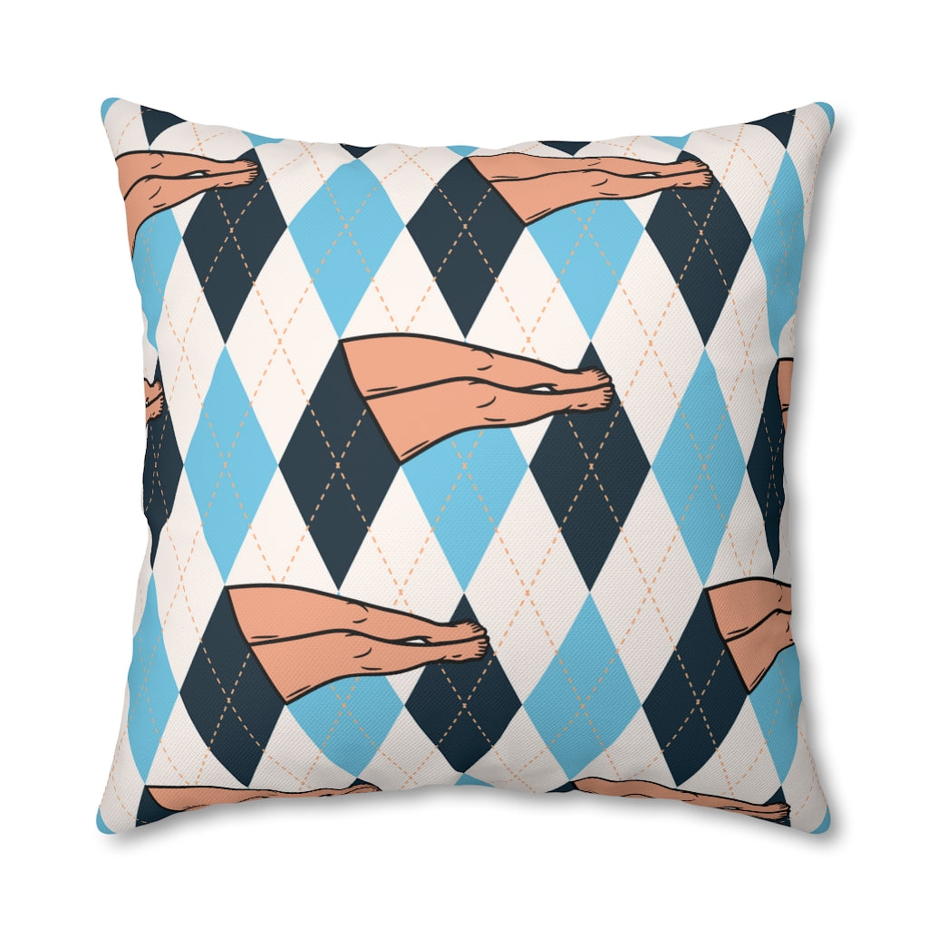 Swimmers Alumni Pillow Case - Throw Pillow Cover - Grandmillennial Style